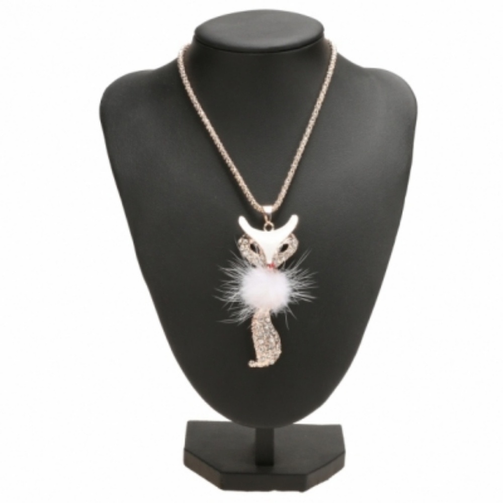 Super cute fox necklace